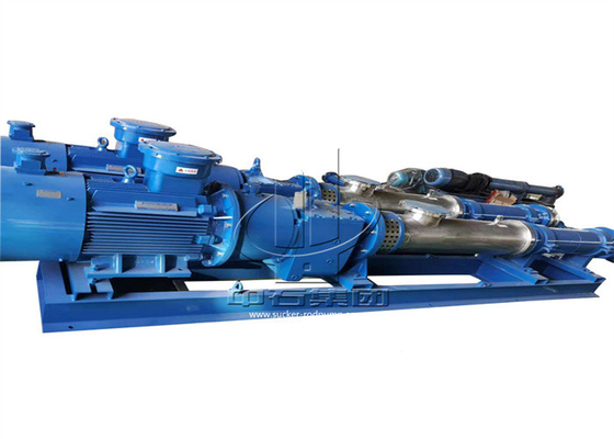 120m3 / h 55KW อะไหล่ปั๊มหอยโข่งสำหรับการถ่ายโอนของไหลเจาะ