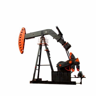 API 11E Oil Well Pumping Jack Horse Head crank โครงสร้างคานทรงตัวแบบธรรมดา หน่วยสูบน้ำสำหรับลาผงกหัว