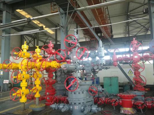 API 6A หัวกระเป๋าสําหรับการเจาะน้ํามันและการผลิต