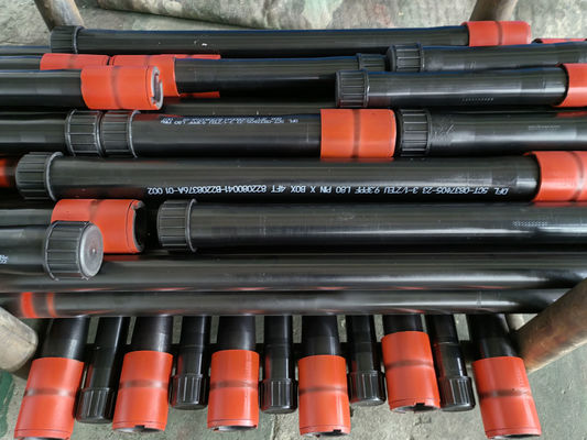 API 5CT ทองเหลืองไร้สายท่อสั้น K55 P110 N80 L80 2 7/8 
