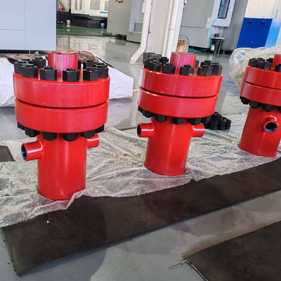 หัวเคสซิ่งเฮด API 6A สำหรับงานซีเมนต์หลุมผลิตน้ำมัน 2000-15000 PSI