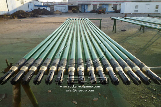 ปั๊มดูดน้ำมัน Downhole พร้อมปั๊ม B12-150 กระบอกสูบสเปรย์ลูกสูบโลหะ API 11AX