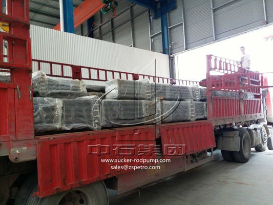 กระบอกปั๊มชุบโครเมี่ยม B12-150 พร้อมปลั๊กโลหะสเปรย์สำหรับการผลิตบ่อน้ำมัน