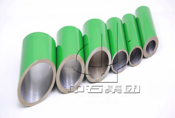 กระบอกสูบปั๊มเหล็กชิ้นส่วนปั๊มบ่อน้ำมันลูกสูบพ่นโลหะ