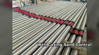 API Well Casing Screen Pipe การควบคุมทรายที่เหนือกว่า